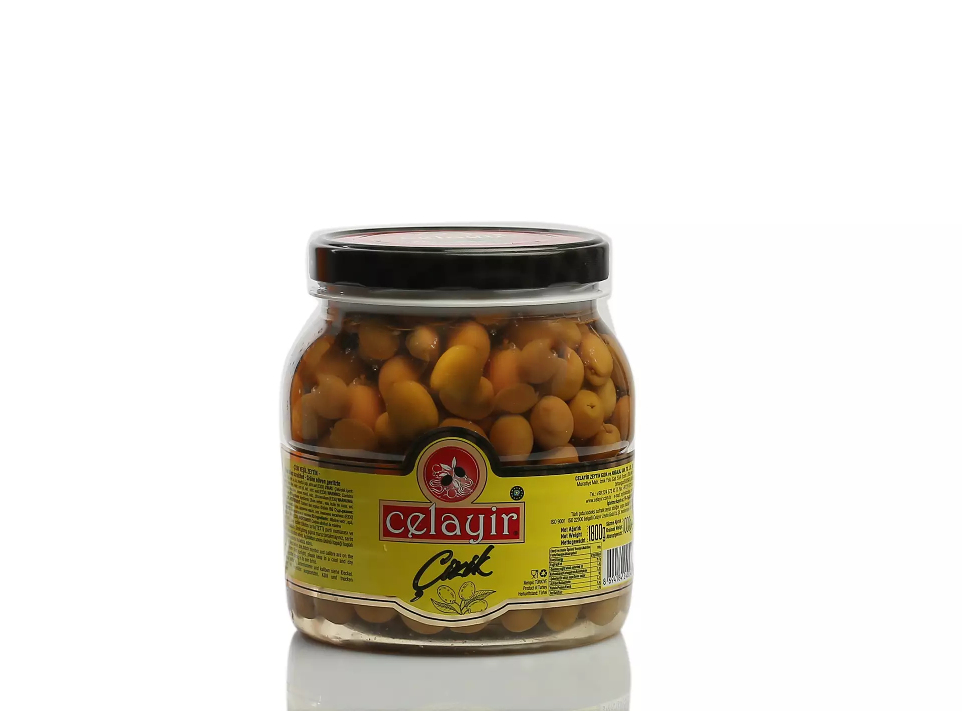 10 Kg Teneke Kırma Yeşil Zeytin